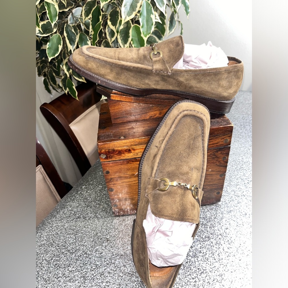 Men’s Mezlan Suede Dress Shoes
